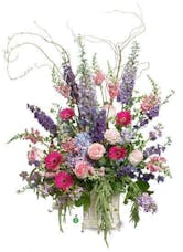 Large Mixed Garden Arrangement - one sided