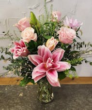 Lovely Lilies and Roses